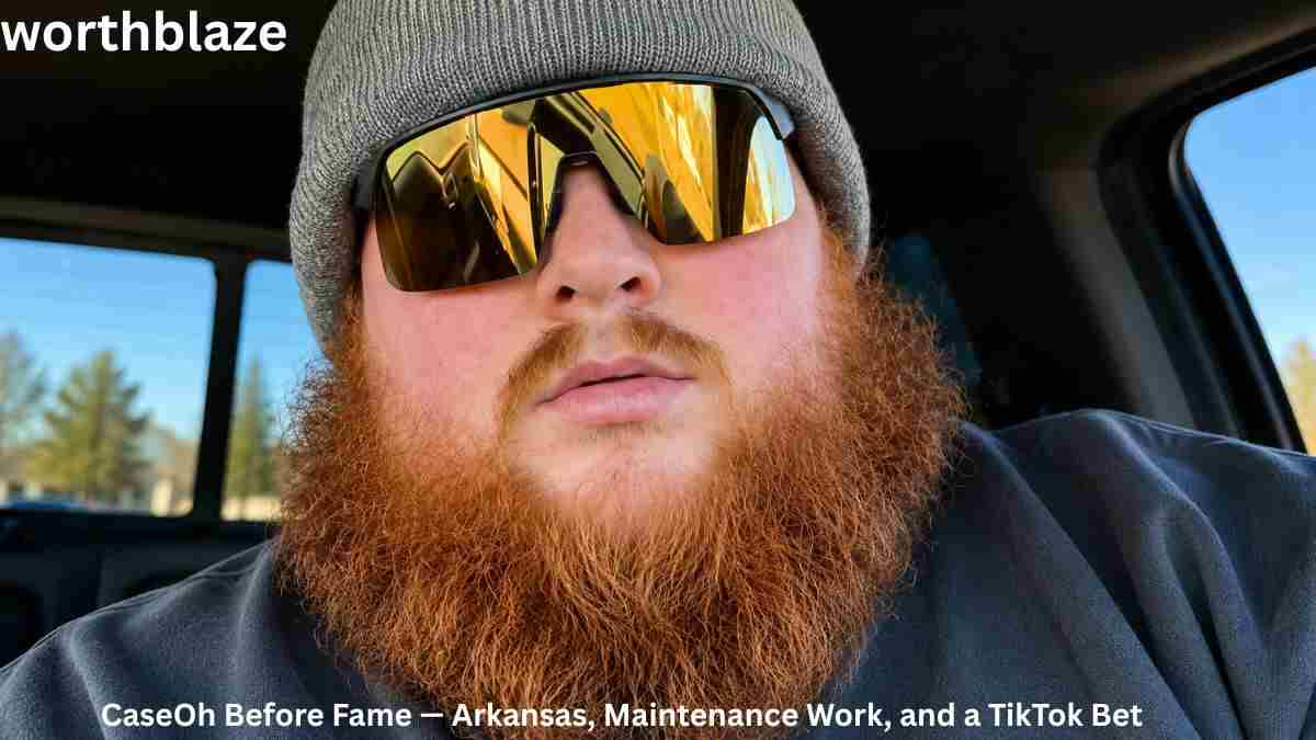 CaseOh sitting in a vehicle wearing sunglasses and a beanie, highlighting his journey and CaseOh Net Worth success story.