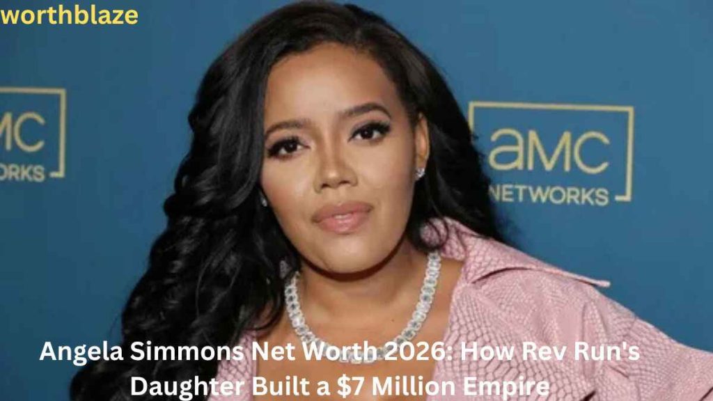 Angela Simmons Net Worth 2026 featured image showing Angela Simmons at an AMC Networks event, highlighting her $7 million business empire and entrepreneurial success.
