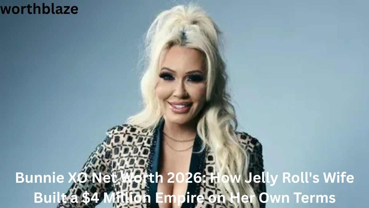 Bunnie XO portrait featured in an article about Bunnie XO Net Worth 2026, highlighting her success as a podcast host, entrepreneur, and media personality.