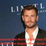 Chris Hemsworth posing at a red carpet event, highlighting Chris Hemsworth Net Worth and his successful Hollywood career in 2026.