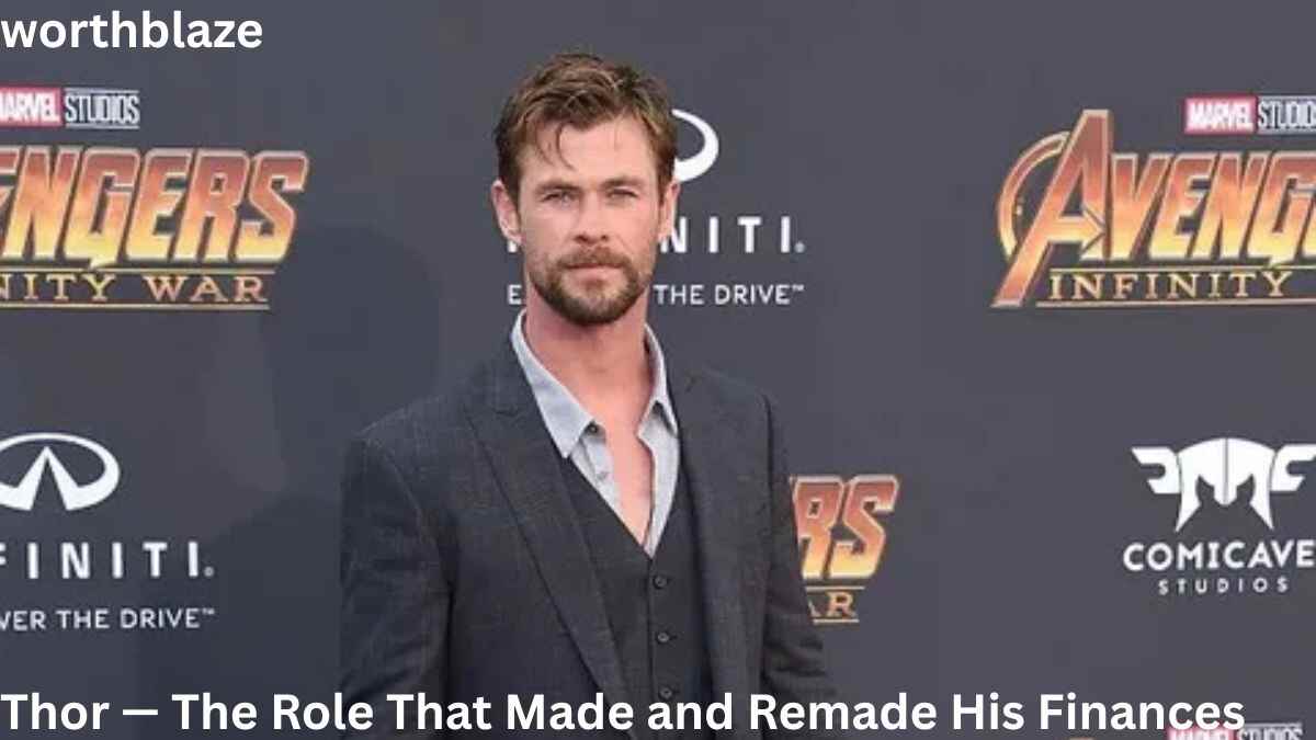 Chris Hemsworth arrives at the Avengers: Infinity War premiere, showcasing the blockbuster role that significantly boosted Chris Hemsworth Net Worth over the years.