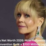Jane Fonda Net Worth 2026: Hollywood icon Jane Fonda wearing elegant diamond and emerald jewelry, showcasing her $200 million legacy and successful career reinvention