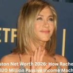 Jennifer Aniston at a red carpet event promoting a Netflix project, featured in an article about Jennifer Aniston Net Worth and her estimated $320 million fortune in 2026.