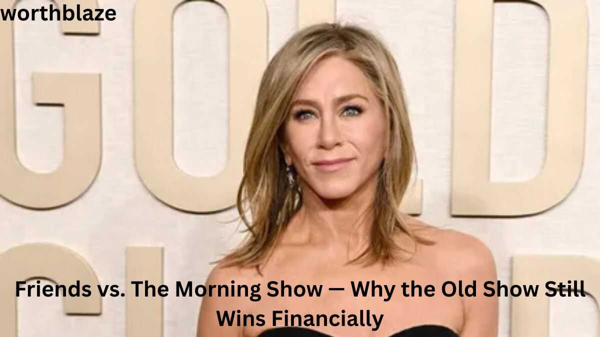 Jennifer Aniston posing at a major awards event, highlighting her television success and the growth of Jennifer Aniston Net Worth through iconic roles like Friends and The Morning Show.