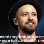 Justin Timberlake performing live on stage, showcasing the story behind Justin Timberlake Net Worth and his successful music career.