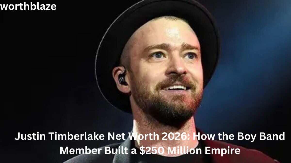 Justin Timberlake performing live on stage, showcasing the story behind Justin Timberlake Net Worth and his successful music career.