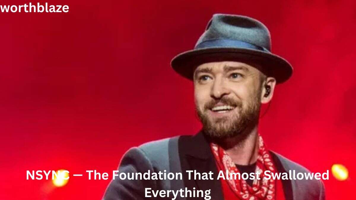 Justin Timberlake performing live on stage in a stylish hat during an NSYNC-themed performance – Justin Timberlake Net Worth