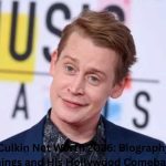 Macaulay Culkin at an awards event highlighting Macaulay Culkin Net Worth 2026, career earnings, biography, and Hollywood comeback.