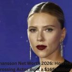 Scarlett Johansson at a red-carpet event featured in an article about Scarlett Johansson Net Worth 2026 and her $165 million fortune.