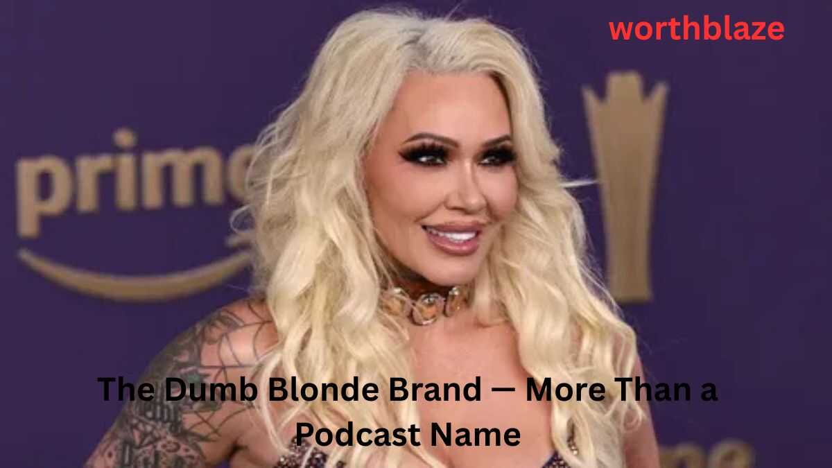 Bunnie XO at a red carpet event, representing the growth of the Dumb Blonde brand beyond podcasting into media, entertainment, and entrepreneurship.