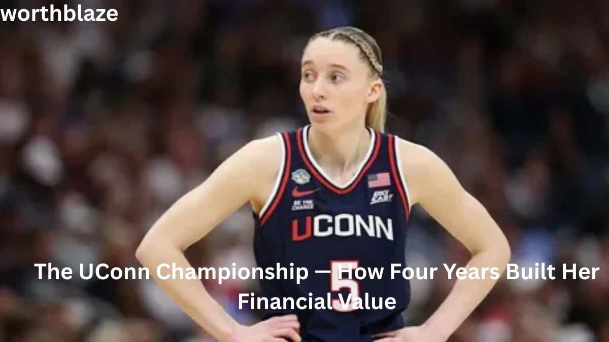 Paige Bueckers during a UConn basketball game – Paige Bueckers Net Worth and college career