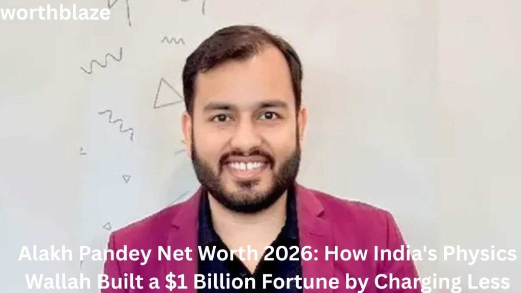 Alakh Pandey Net Worth 2026 – Physics Wallah founder Alakh Pandey smiling during an interview.