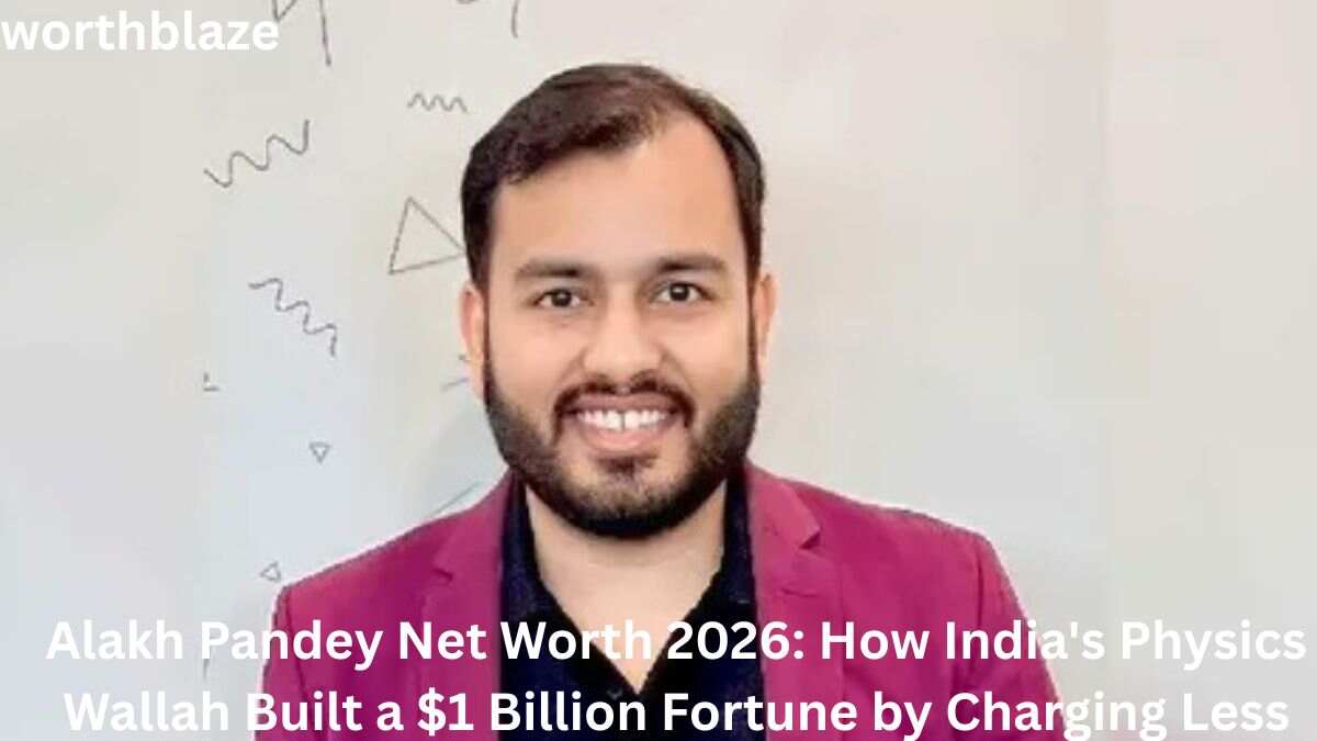 Alakh Pandey Net Worth 2026 – Physics Wallah founder Alakh Pandey smiling during an interview.