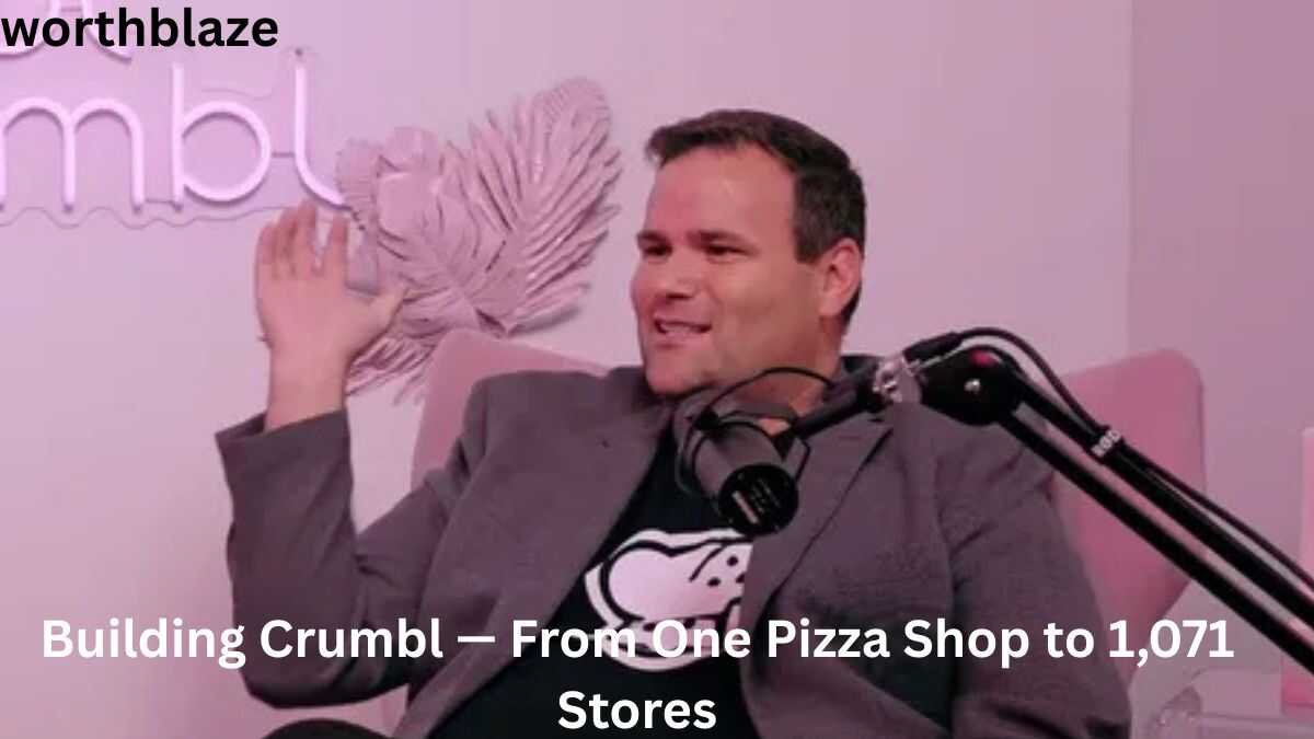 Jason McGowan speaking during a podcast interview about building Crumbl into a nationwide dessert franchise, featured in an article about Jason McGowan Net Worth 2026.