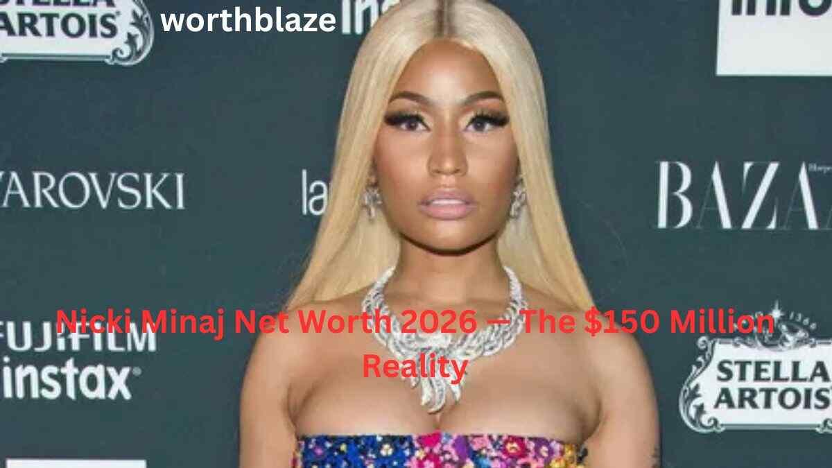 Nicki Minaj attends a red carpet event, featured in a Nicki Minaj Net Worth 2026 article about her estimated $150 million fortune.