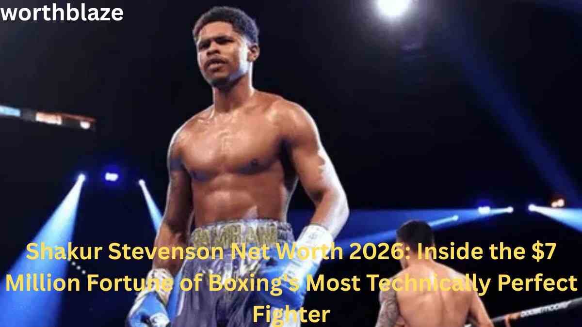 Shakur Stevenson Net Worth 2026: Inside the $7 Million Fortune of Boxing’s Most Technically Perfect Fighter